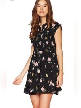 Free People Lined Smocked Dress